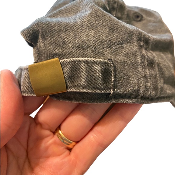 OTTO Biscuit Love Hat Cap Low Profile Pro Style Adjustable Charcoal Gray - Picture 4 of 10